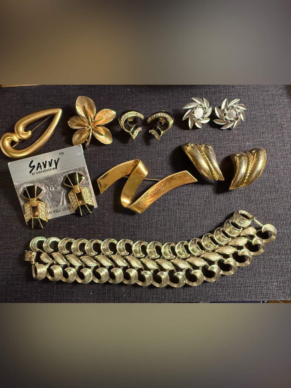 Signed Trifari, Monet, Swarovski, Carolee, Lisner Lot